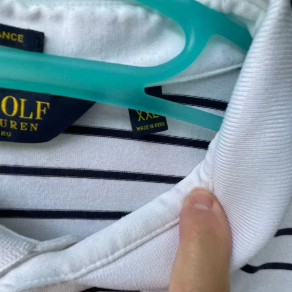 Polo Golf Ralph Lauren size XXL striped polo.